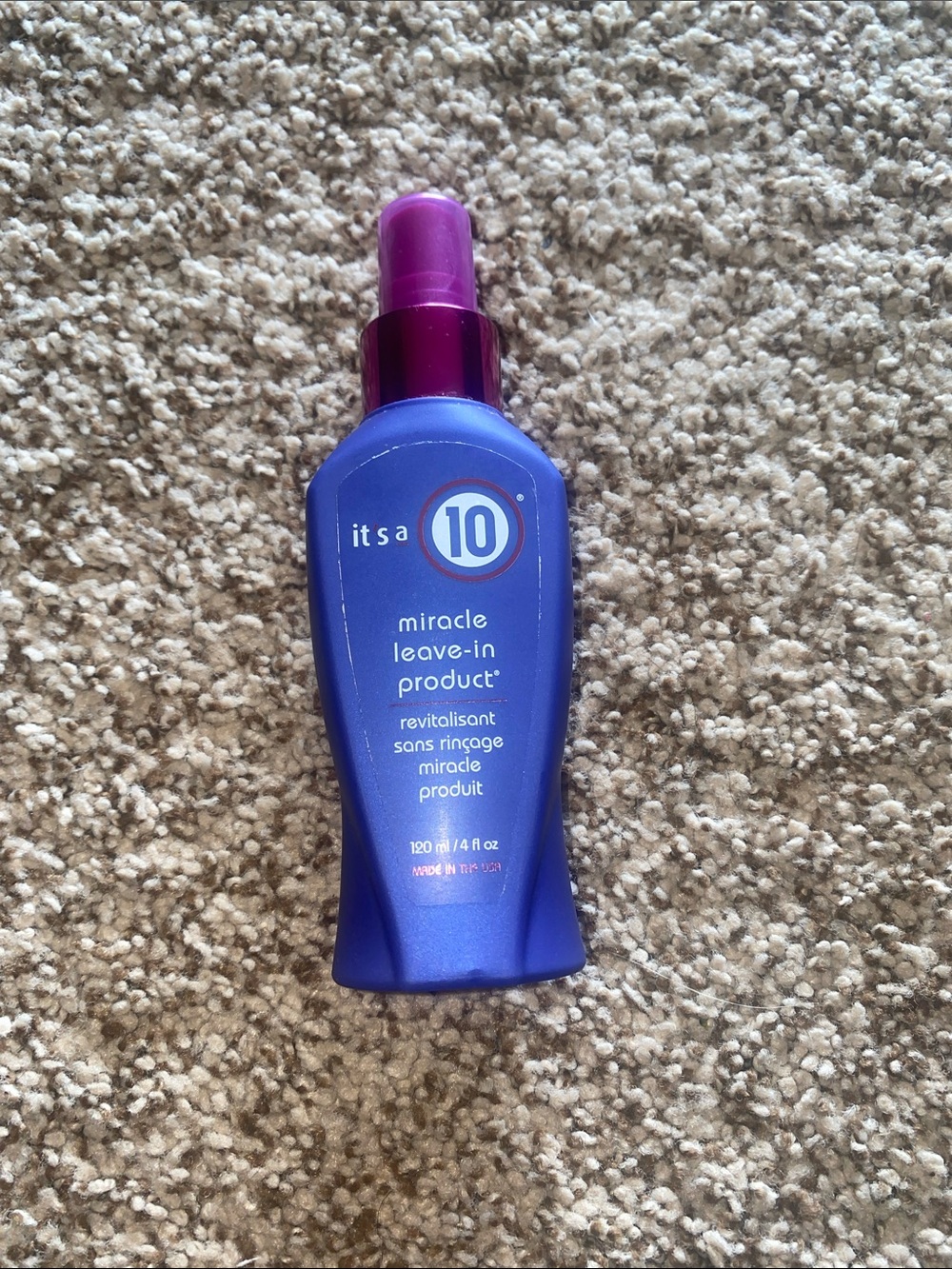 It's a 10 Miracle Leave-In Product - Purple Bottle